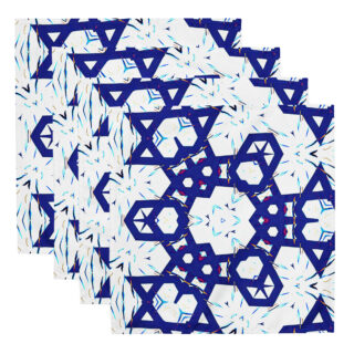 Cloth napkin set Israel 012