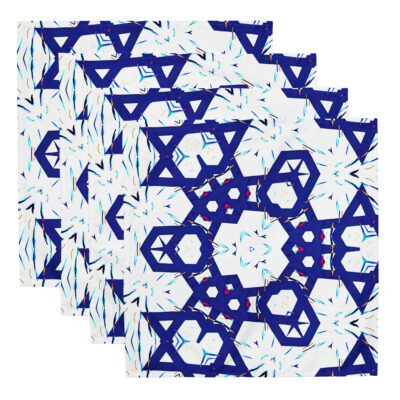 Cloth napkin set Israel 012