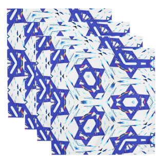 Cloth napkin set Israel 006