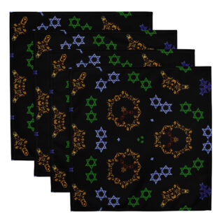Cloth napkin set Israel 007