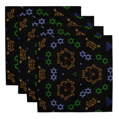 Cloth napkin set Israel 007