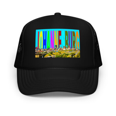 Foam trucker hat world travel South Africa Johannesburg 001