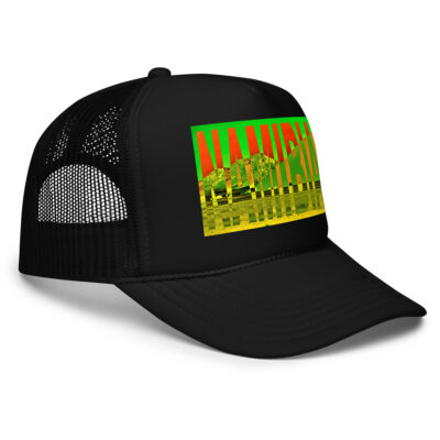 Foam trucker hat world travel namibia sossusvlei 001