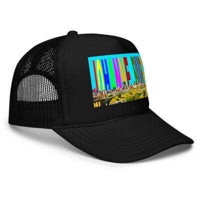 Foam trucker hat world travel South Africa Johannesburg 001