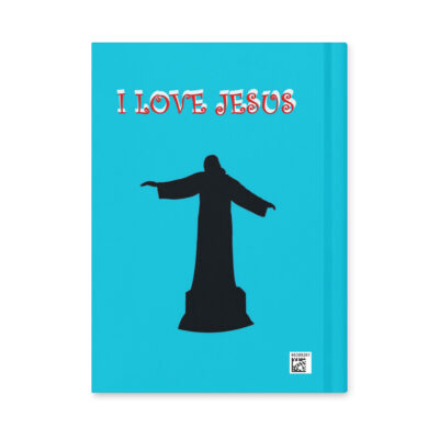 Hardcover journal matte I LOVE JESUS 001
