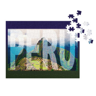 Jigsaw puzzle with tin world travel peru 002