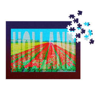 Jigsaw puzzle with tin world travel Netherlands 001