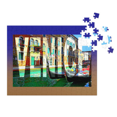 Jigsaw puzzle with tin world travel Italy venice 002