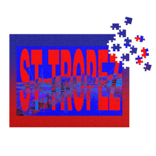 Jigsaw puzzle with tin world travel france st tropez 001