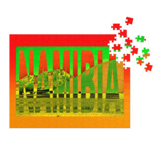 Jigsaw puzzle with tin world travel namibia sossusvlei 001