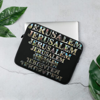 Laptop Sleeve Jerusalem Israel 005