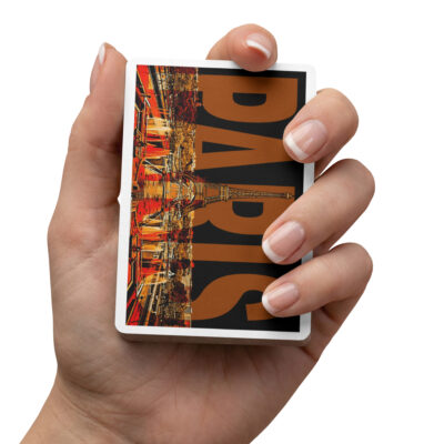 Poker playing cards world travel 002