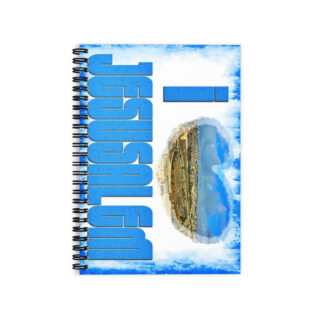 Ruled Line Spiral Notebook Jerusalem Israel 004