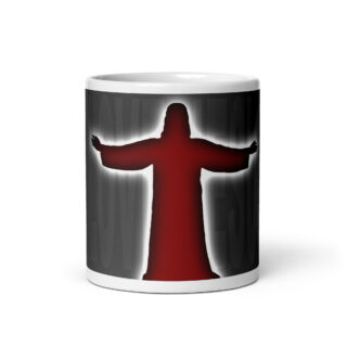 White glossy mug I LOVE JESUS 005