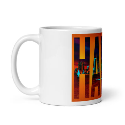 White glossy mug world travel usa hawaii 001
