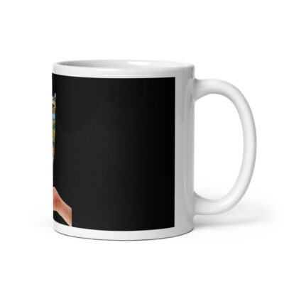 White glossy mug Israel 001