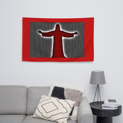 Flag I LOVE JESUS 002