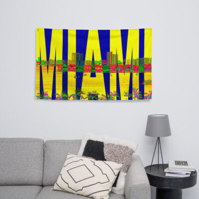 Flag usa Miami 002