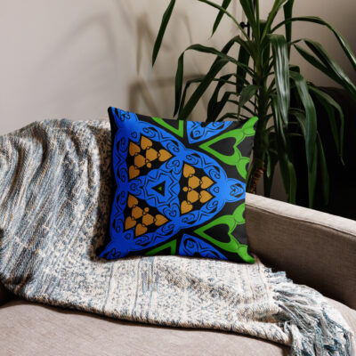Premium Pillow bold and beautiful 18″×18″ 024