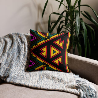 Premium Pillow bold and beautiful 18″×18″ 031