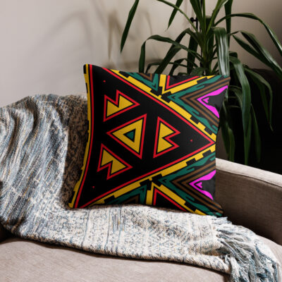 Premium Pillow bold and beautiful 22″×22″ 031