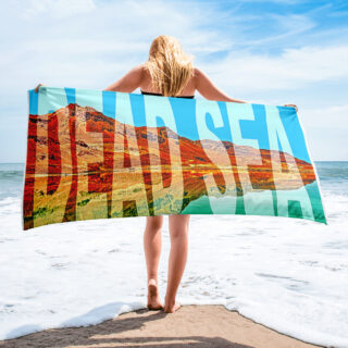 Towel dead sea  Israel 001