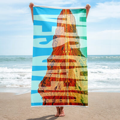 Towel dead sea  Israel 001