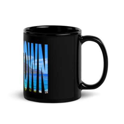 Black Glossy Mug world travel South Africa cape town 001