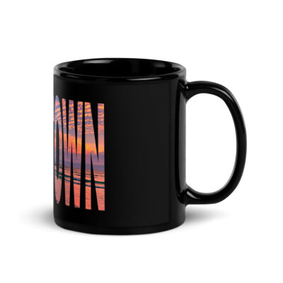Black Glossy Mug world travel South Africa cape town 003