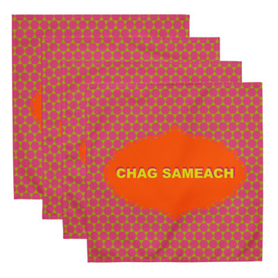 Cloth napkin set Israel 025