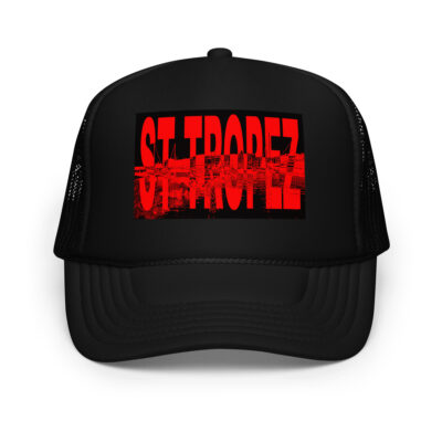 Foam trucker hat world travel france st tropez 002
