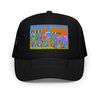 Foam trucker hat world travel south africa cape town 003