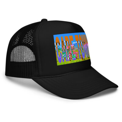 Foam trucker hat world travel south africa cape town 003
