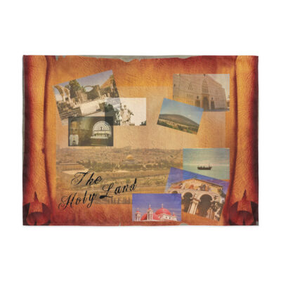 Indoor wall tapestry holy land 002