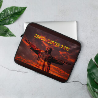 Laptop Sleeve JESUS LOVES YOU 003