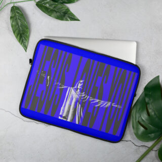 Laptop Sleeve JESUS LOVES YOU 001
