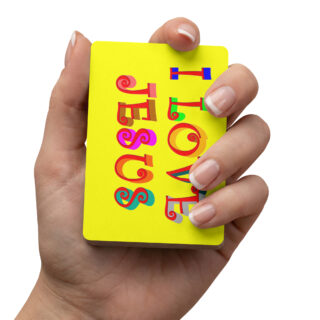 Poker playing cards I LOVE JESUS 001