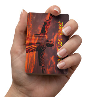Poker playing cards JESUS LOVES YOU 001
