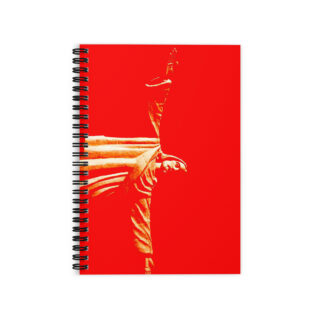 Ruled Line Spiral Notebook JESUS 001