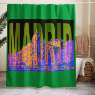 Shower curtain spain madrid 001