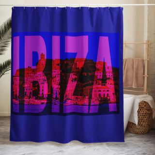 Shower curtain spain IBIZA 001