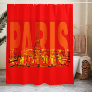 Shower curtain France Paris 001