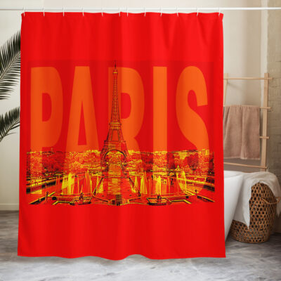 Shower curtain France Paris 001
