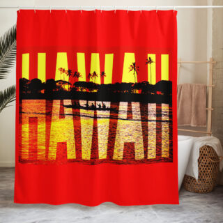 Shower curtain usa Hawaii 001