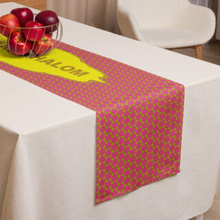 Table runner SHABBAT SHALOM 001