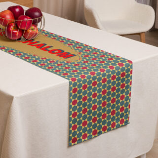 Table runner SHABBAT SHALOM 002