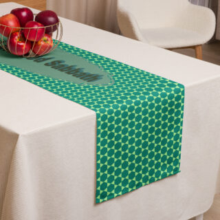 Table runner Happy and blessed Sabbath 001