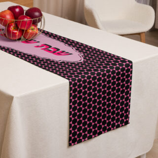 Table runner Happy and blessed Sabbath 002