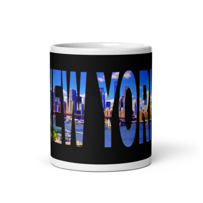 White glossy mug world travel usa new york 002