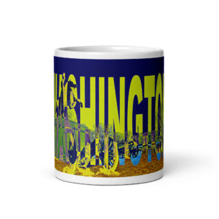 White glossy mug world travel usa Washington DC 002